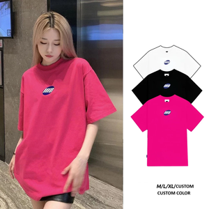 Unisex Cotton Spandex <b>Waffle</b> Breathable Oversize T-<b>Shirt</b> OEM ODM Plus Size Embroidered Short Clothing for Teenagers Made Vietnam - Product Image 1