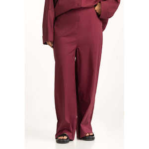 Pantalones Casuales de Pana de Cintura Media, Pantalones Anchos de Otoño con Corte Regular WM-COD-SS25-329B - Product Image 2