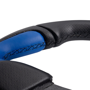 Volante Deportivo X2 Poly - Cuero Azul - Product Image 5