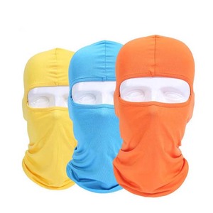 Pasamontañas Unisex Azul Marino, Cubre Rostro Completo, para Uso en Exteriores, 100% Poliéster, Talla Adulto 56-58CM, Color Sólido, Transpirable - Product Image 3