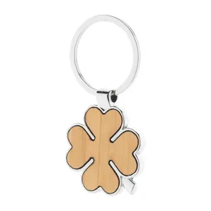 Llaveros y Mosquetones Promocionales Personalizados de Bambú Clorby, Llavero Personalizado para Merchandising - Product Image 1