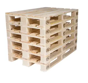 Palettes en bois neuves et d'occasion Eur Epal par le fournisseur Euro Pallet Single Face Wood Way Wood 13kg Solid