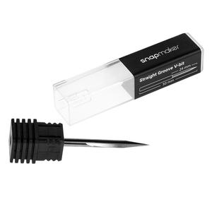 Snapmaker Compatible 3-Piece Carbide Tipped <b>Tungsten</b> Steel Alloy Router Bits 20 Included Angle Straight Groove V-shape for - Product Image 3