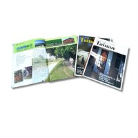 Impression de livres reliés personnalisés, couverture souple laminée en film 4 couleurs CMYK, papier fantaisie, carton avec logo personnalisé