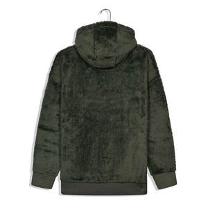 New Design Winter Wholesale Thicken Warm Wool Pullover <b>Hoodie</b> Custom Oversized <b>Sherpa</b> <b>Fleece</b> Embroidery Printing <b>Men's</b> Hoodies - Product Image 2
