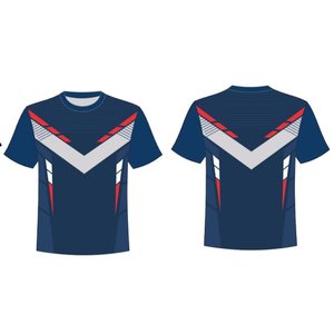 Jersey de rugby, tejido duradero transpirable, ajuste atlético, absorbe la humedad, Ideal para entrenar partidos y UNIFORMES DE EQUIPO - Product Image 3
