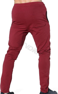 Pantalones deportivos de entrenamiento para hombre, ajustados, de algodón y poliéster, para correr, hacer ejercicio, informales, deportivos, cómodos - Product Image 3
