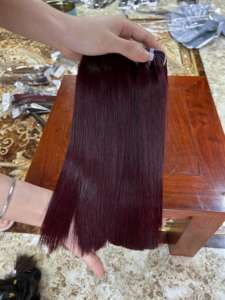 Vente en gros Birman Bouclés Genius Trame 100% Cheveux Vietnamiens Bruts Cheveux de Qualité Supérieure Vendeurs de Cheveux Bruts - Product Image 5