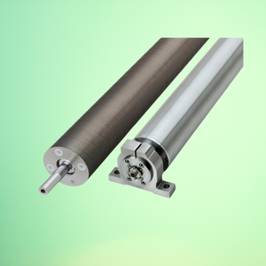 Rouleau en aluminium de haute précision pour les applications d'emballage et de traitement Web d'impression de machines industrielles - Product Image 1