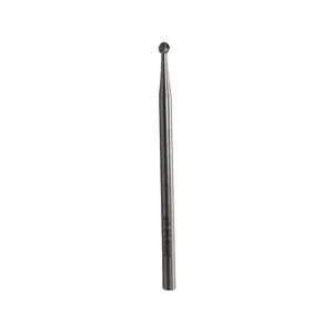 Broca para uñas de acero inoxidable, 1 3/4 pulgadas de largo, fresa redonda de 2 mm para callos y uñas, 20 000 RPM máx., vástago de acero - Product Image 2