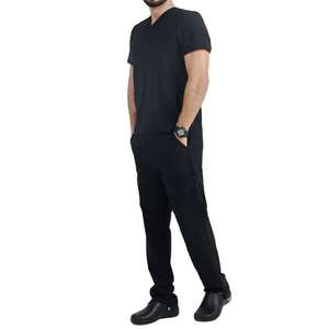 Vente en gros uniforme d'hôpital pour hommes gommages médicaux d'infirmière élégants uniformes de gommage d'hôpital extensibles doux vêtements respirants personnalisés - Product Image 2