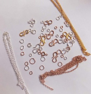 Cadena con Bisel Ovalado Chapada en Oro y Plata de Ley Personalizada para Mujer - HARI OM CREATIONS - Product Image 3