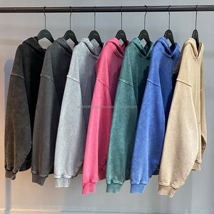 Sudaderas con Capucha Extra Grandes para Hombre, Estilo Vintage, Lavado Ácido, Diseño Gráfico Personalizado de Alta Calidad, Impresión DTG y Serigrafía - Product Image 3