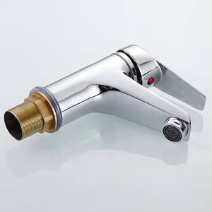 <span class=keywords><strong>Robinet</strong></span> de lavabo <span class=keywords><strong>Robinet</strong></span> d'<span class=keywords><strong>eau</strong></span> Style céramique Finition de surface Salle de bain Monture en zinc Poignée chromée <span class=keywords><strong>Robinet</strong></span> mitigeur chaud froid - Product Image 4