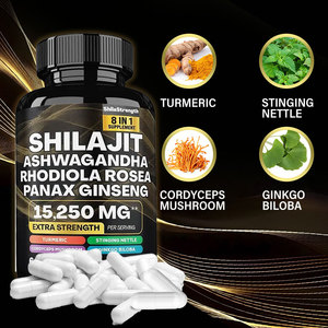 Cápsulas de Ginseng Natural del Himalaya OEM, Ricas en Ácido Fúlvico Húmico y Minerales Traza, Apoyo al <span class=keywords><strong>Sistema</strong></span> Inmunológico, Píldoras <span class=keywords><strong>para</strong></span> Adultos, Gran Venta - Product Image 5