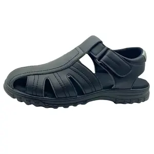 Sandálias respiráveis para praia, calçados esportivos de verão com sola grossa, sandálias esportivas para lazer infantil