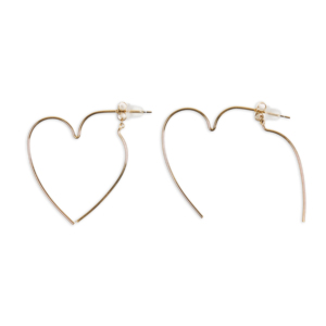 CUCOCUCA YXQ E205 Orecchini a perno in acciaio inossidabile dorato, accessorio alla moda ed elegante, design lineare e raffinato, per uso quotidiano - Product Image 1