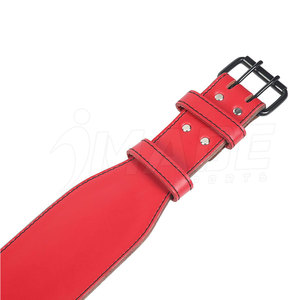 Cinturones de Levantamiento de Pesas de Cuero Transpirable IMADE SPORTS al por Mayor para Hombre - Colores y Tallas Personalizables, Logotipo Personalizado OEM/ODM Disponible - Product Image 5