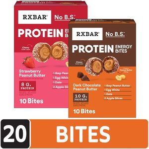 RXBAR Bocadillos Energéticos de Proteína, Snacks Energéticos Sin Gluten, Snacks de Proteína, Paquete Variado (20 Bocadillos) - Product Image 6