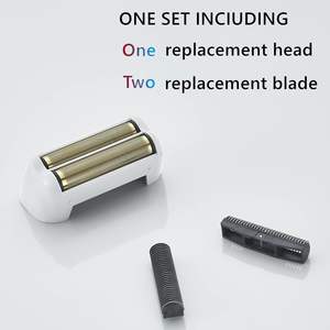 Cabezales de Repuesto para Afeitadora Eléctrica de 2 y 3 Cuchillas, Juego de 3 Cabezales Lavables Compatibles - Product Image 3