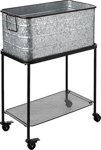 Seau à vin de forme ovale au design attrayant cuve à vin en métal de haute qualité pour les articles de bar seau à vin au prix le plus bas - Product Image 2