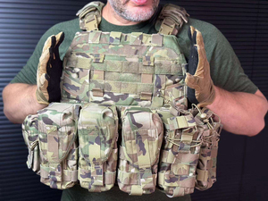 Gran oferta, chaleco de asalto, portador de placa, chaleco de camuflaje para exteriores con embalaje personalizado, chaleco de camuflaje de nailon impermeable para exteriores - Product Image 2