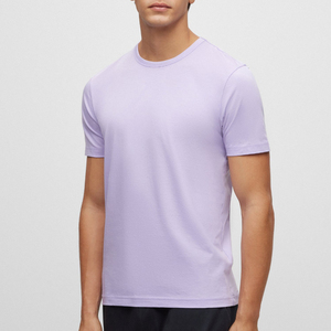 Vente en gros 100% t-shirt en coton biologique pour hommes conception personnalisée vierge de haute qualité 220 grammes style uni - Product Image 3