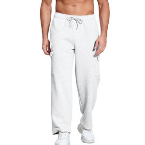 ODM กางเกงวิ่งผ้าหนาสำหรับฤดูหนาวของผู้ชายเยาวชนและผู้ใหญ่กางเกงฝึกซ้อมซักของผู้ชาย - Product Image 5