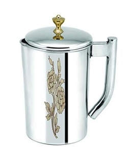 Vente à forte demande : Carafe en acier inoxydable, le mélange parfait de style et de fonctionnalité, carafe en acier pour la table, carafe en métal - Product Image 1