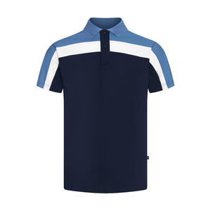 Look sportif et moderne polos pour hommes manches courtes col polo classique tissu respirant polo de golf avec coupe confortable - Product Image 1