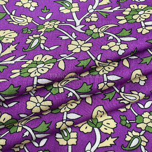 Tela tejida de viscosa 100% de rayón hilado con estampado africano Baati 36 "/44"/58 "90gsm 95gsm 100gsm 110gsm 120gsm - Product Image 5