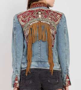 Vestes en jean vintage Lehenga 2022 pour femmes - Product Image 2