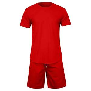 Conjunto de pantalones cortos deportivos para hombre personalizados de fabricante, ropa informal lisa de algodón 100% para invierno, buena calidad, tarifa de venta completa - Product Image 2