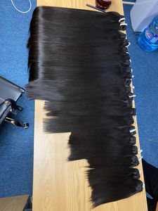 Extensions de cheveux Remy naturelles droites vietnamiennes 30 pouces 8A Bundle cuticule aligné Style de vague crépue brute non traitée 100% humain - Product Image 4