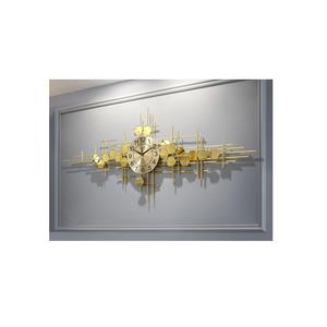 Horloge en métal Décoration murale pour la maison Salon Bureau École Horloge en métal unique avec utilisation à la main pour emballage gratuit - Product Image 4