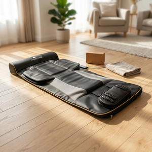 Tapis de massage extensible Premium Goodfit 2706956128 pour relaxation musculaire complète, soulagement de la douleur, utilisation à domicile, portable, rechargeable par USB - Product Image 1