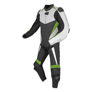 Combinaison de moto en cuir véritable imperméable OEM Veste de course automobile Combinaisons de moto en cuir de haute qualité, au design personnalisé - Product Image 2