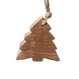 Ornement de Noël luxueux en bois, écologique, excellent cadeau, décoration de Noël et de Nouvel An pour la maison, à suspendre. - Product Image 1