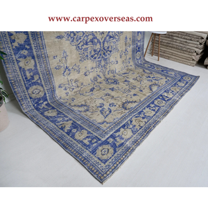 Tapis indien authentique en laine nouée à la main Tapis rembourré élégant et antidérapant pour le salon Expédition rapide - Product Image 2