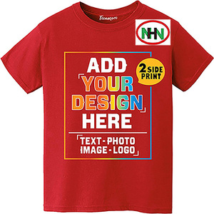 เสื้อยืดโอเวอร์ไซส์ พลัสไซส์ สไตล์ลำลอง เป็นมิตรกับสิ่งแวดล้อม ผ้าฝ้าย 100% ไม่เป็นขุย สำหรับผู้ชาย สกรีนลายไล่เฉดสี โลโก้แบบสั่งทำ เสื้อสตรีทแวร์ แขนสั้น - Product Image 1