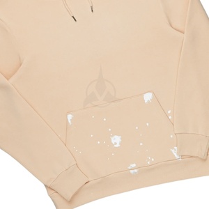 Venta al por mayor precio barato logotipo personalizado Slim Fit chándales de peso pesado de los hombres acampanados apilados chándal de pierna recta para los niños - Product Image 5