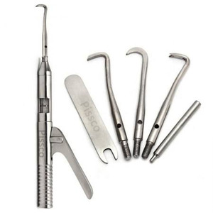 Kit de Instrumentos Quirúrgicos para Implantes Dentales PISSCO, Kit de Cirugía Oral, Juego de Instrumentos de Cirugía Oral de 10 Piezas - Product Image 3