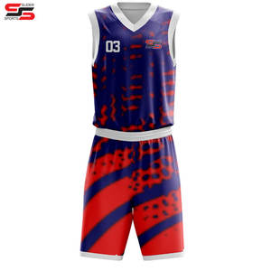 Maillot de basket-ball à quantité minimale de commande bas OEM sublimation logo personnalisé conception uniforme de basket-ball réversible - Product Image 5