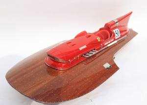 Fer.RARRI, artesanía de alta calidad, construcción de Metal, nuevo producto, modelo de detalle, barco de velocidad, hidroplano, acabado de madera Natural, náutico - Product Image 6