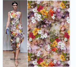 Tissu en popeline de rayonne à impression numérique 100% viscose personnalisé Design vif pour filles garçons vêtements de nuit Technique tissée gratuite - Product Image 5