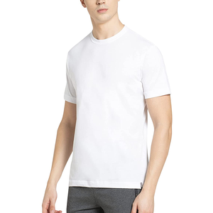 Manches courtes Slim Fit décontracté mode hommes t-shirts haute qualité coton O cou 100% coton t-shirt - Product Image 2