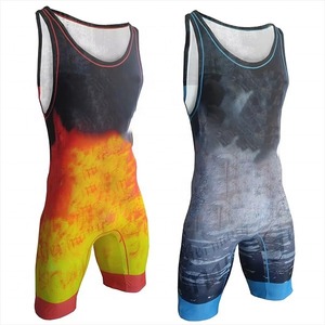 Singlet de Lucha Libre para Adultos de Alta Calidad, 100% Poliéster Elástico, Logotipo Personalizado, Tallas Grandes, Secado Rápido, Transpirable, para Levantamiento de Pesas - Product Image 6