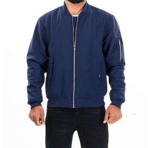 Chaqueta bomber de invierno de alta calidad para hombre, superventas, chaqueta de plumón ligera regular para exteriores, tela de lona - Product Image 1