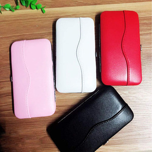 Hotsale PU <b>Leather</b> Rectangle Tweezer Storage Case Empty Eyelash Extension Protective Box Black Compact Beauty <b>Tool</b> Organizer - Product Image 4