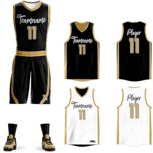 Prix de gros Uniforme de basket-ball uni pour hommes Qualité supérieure Design premium Uniformes de basket-ball confortables Nouvelle arrivée à vendre - Product Image 4